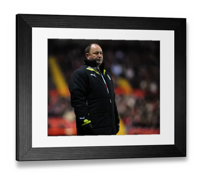 Framed Print : Bristol City First Team: Season 09-10: Bristol City V Cardiff City