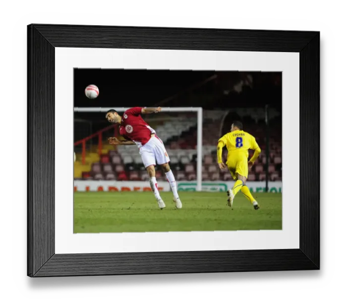 Framed Print : Bristol City vs. Cardiff City: A Football Rivalry - Season 09-10 Framed Print : Bristol City vs. Cardiff City: A Football Rivalry - Season 09-10