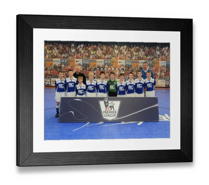Framed Print : Bristol City First Team at 09-10 Academy Futsal Tournament Framed Print : Bristol City First Team at 09-10 Academy Futsal Tournament