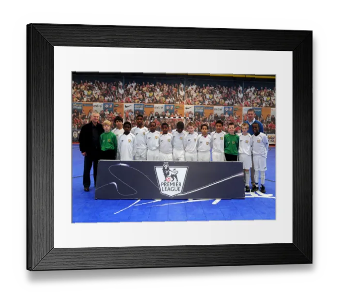 Framed Print : Bristol City First Team at 09-10 Academy Futsal Tournament