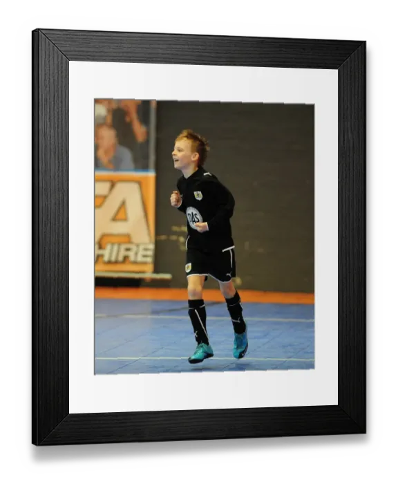 Framed Print : Bristol City First Team: Academy Futsal Tournament Win, Season 09-10