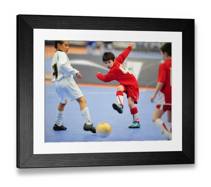 Framed Print : Bristol City First Team: Academy Futsal Champions - Season 09-10