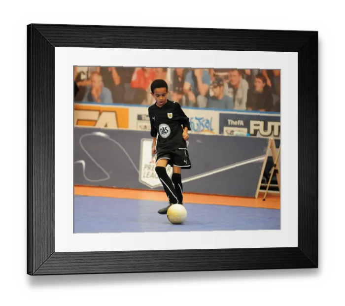 Framed Print : Bristol City First Team: 09-10 Academy Futsal Tournament Win