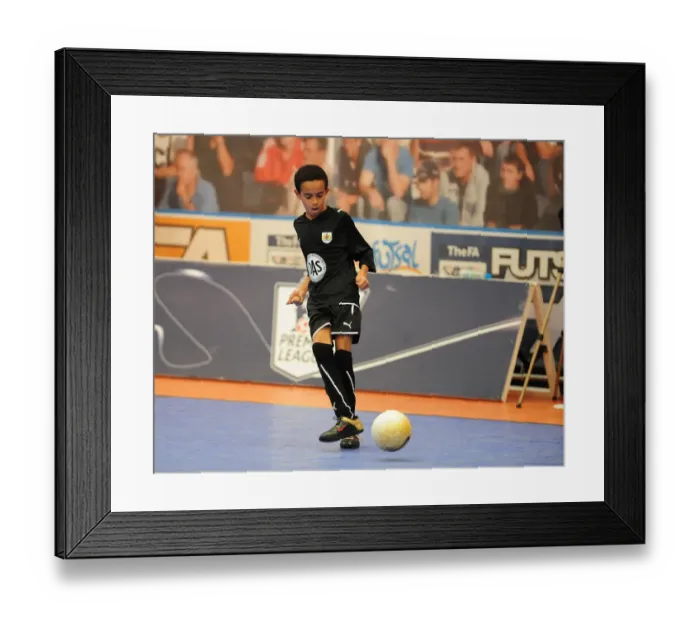 Framed Print : Bristol City First Team: 09-10 Academy Futsal Tournament Victory