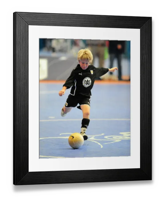 Framed Print : Bristol City First Team: 09-10 Season - Academy Futsal Tournament Win