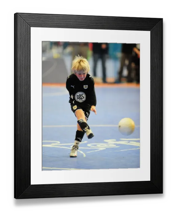 Framed Print : Bristol City First Team: 09-10 Season - Academy Futsal Tournament Win