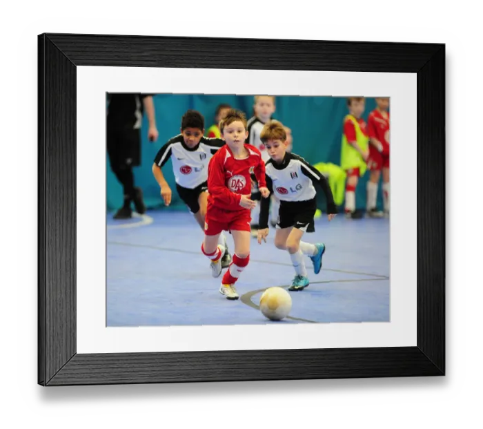Framed Print : Bristol City First Team: 09-10 Season - Academy Futsal Tournament Win