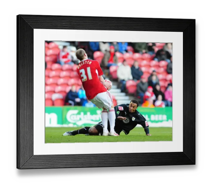 Framed Print : Middlesbrough V Bristol City