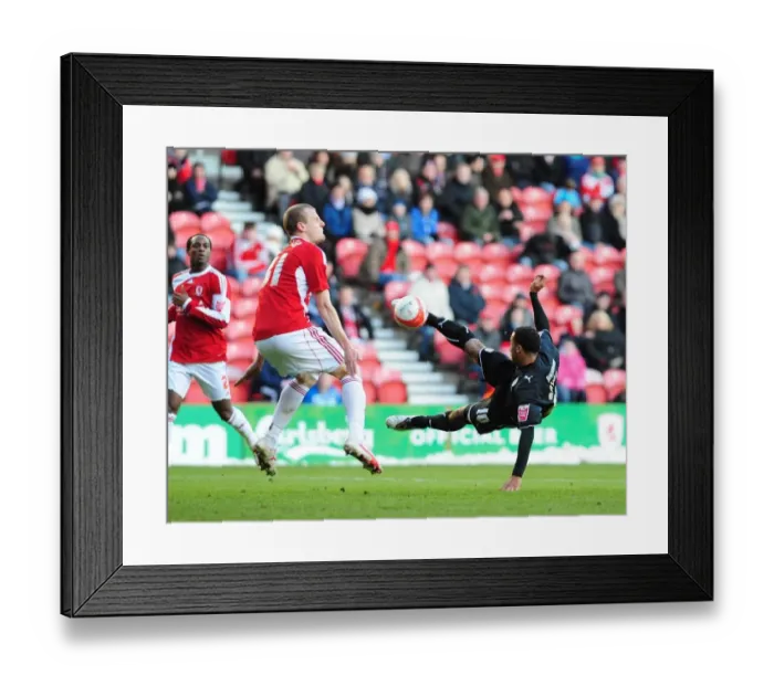 Framed Print : A Football Rivalry: Middlesbrough vs. Bristol City - Season 09-10