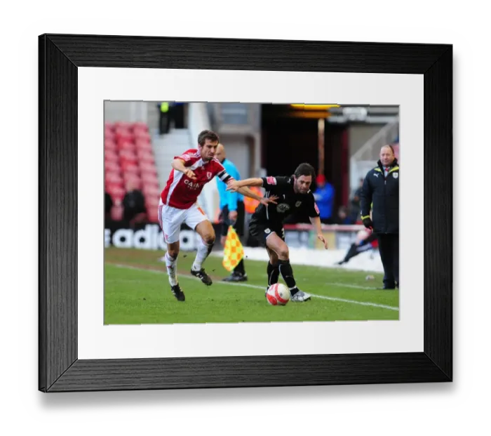 Framed Print : Bristol City vs. Middlesbrough: A Football Rivalry - Season 09-10 Framed Print : Bristol City vs. Middlesbrough: A Football Rivalry - Season 09-10