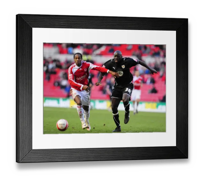 Framed Print : A Football Rivalry: Middlesbrough vs. Bristol City - Season 09-10: The Clash of Titans