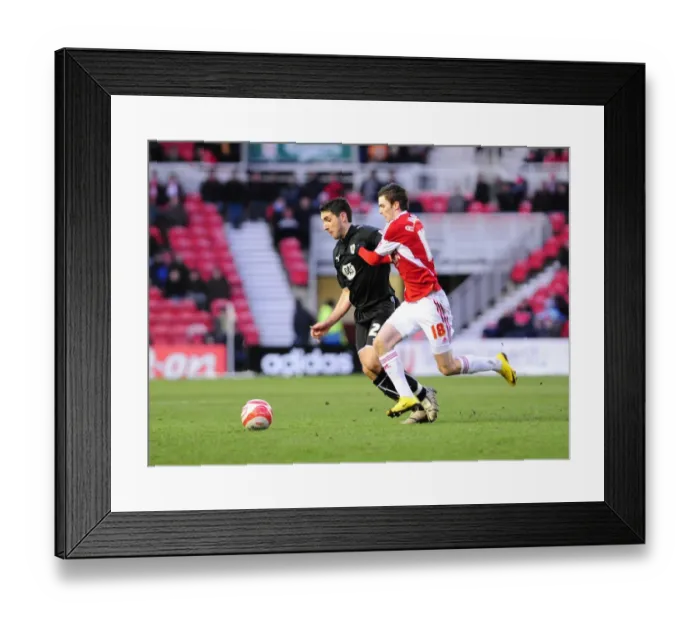 Framed Print : Bristol City vs. Middlesbrough: A Football Rivalry - Season 09-10