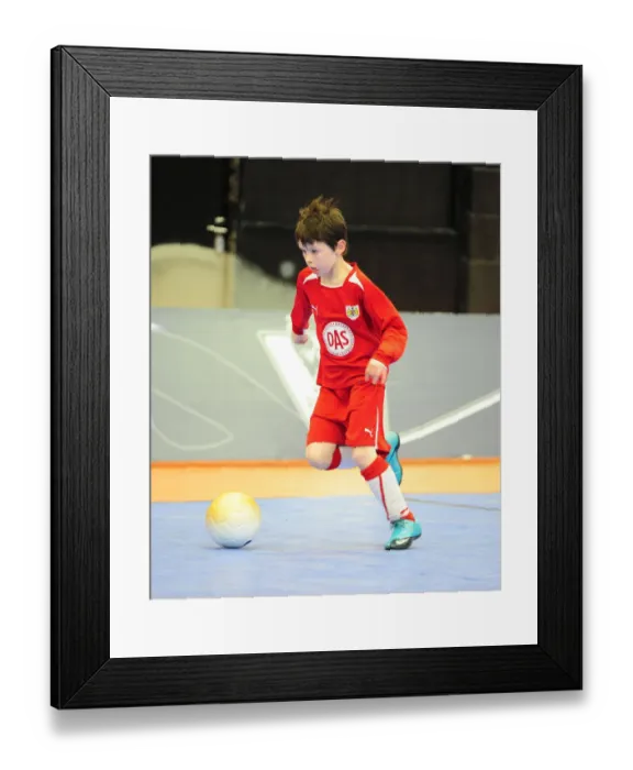 Framed Print : Bristol City First Team at 09-10 Academy Futsal Tournament: A Season of Determination and Skill