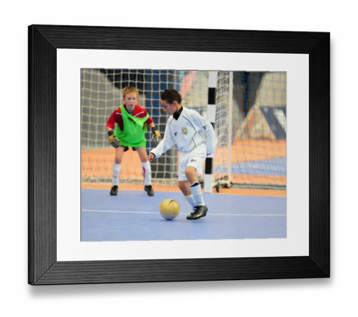 Framed Print : Clash of the First Teams: Academy Futsal Championship - Season 09-10: Bristol City vs MK Dons