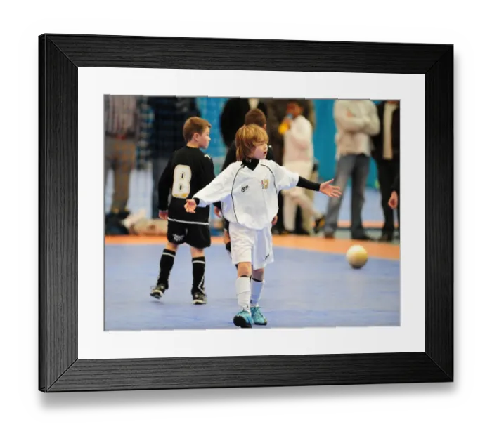 Framed Print : Clash of the First Teams: 09-10 Academy Futsal Tournament - Bristol City vs MK Dons Framed Print : Clash of the First Teams: 09-10 Academy Futsal Tournament - Bristol City vs MK Dons