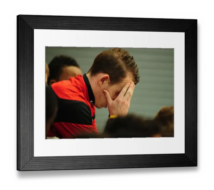 Framed Print : Clash of Young Talents: Bristol City Academy vs Fulham - 09-10 Season