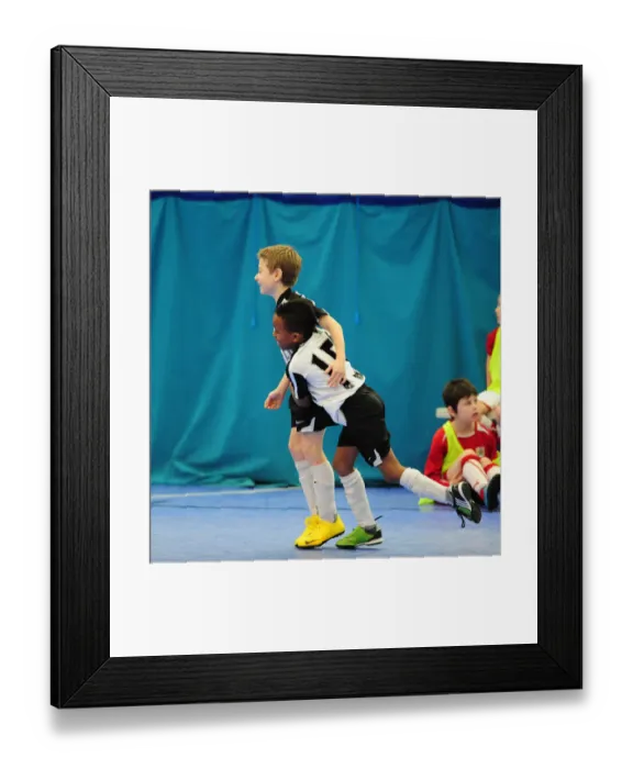 Framed Print : Battle for the Championship: Fulham vs. Bristol City - Academy Futsal Clash, 09-10 Season Framed Print : Battle for the Championship: Fulham vs. Bristol City - Academy Futsal Clash, 09-10 Season