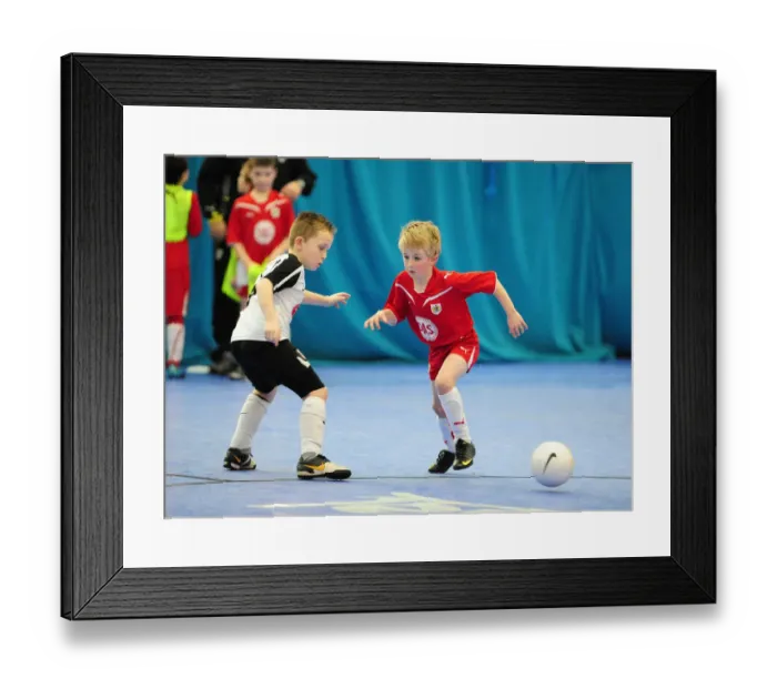 Framed Print : Bristol City First Team: 09-10 Academy Futsal Tournament Victory