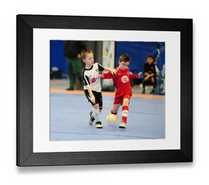 Framed Print : Bristol City First Team: 09-10 Academy Futsal Tournament Victory