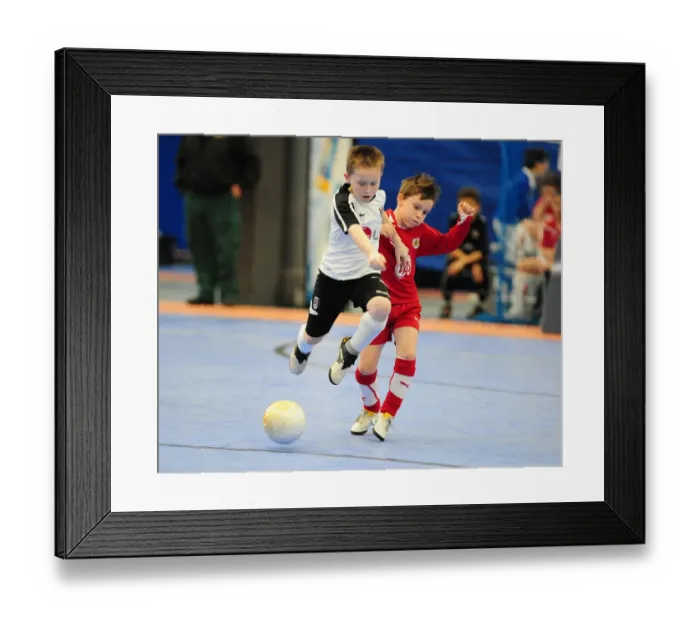 Framed Print : Bristol City First Team: 09-10 Season - Triumph at the Academy Futsal Tournament