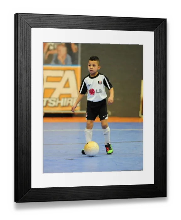 Framed Print : Bristol City vs Fulham: The Thrilling Futsal Showdown of the 09-10 Season Framed Print : Bristol City vs Fulham: The Thrilling Futsal Showdown of the 09-10 Season
