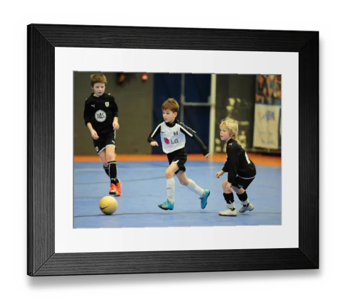 Framed Print : Bristol City First Team vs. Fulham: 09-10 Academy Futsal Tournament Framed Print : Bristol City First Team vs. Fulham: 09-10 Academy Futsal Tournament