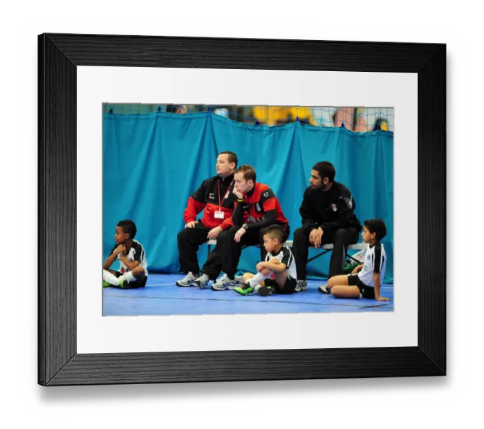 Framed Print : Clash of Young Talents: Bristol City Academy vs Fulham - Academy Football Tournament, 09-10 Season