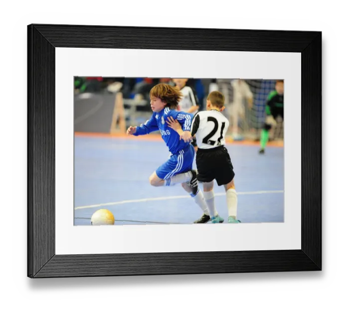 Framed Print : Bristol City FC vs. Chelsea: Thrilling Futsal Showdown - Academy Tournament, Season 09-10