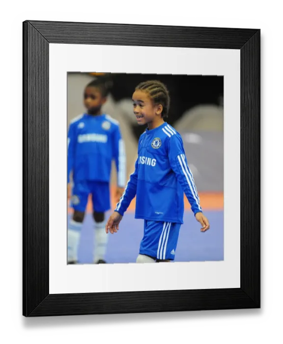 Framed Print : Battle at the Futsal Tournament: Bristol City Academy vs. Chelsea (09-10) Framed Print : Battle at the Futsal Tournament: Bristol City Academy vs. Chelsea (09-10)