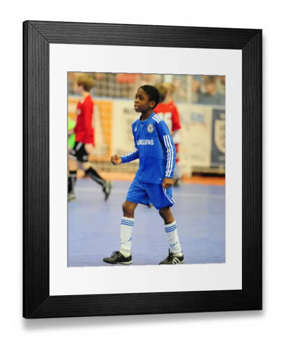 Framed Print : Chelsea vs. Bristol City Academy: 09-10 Football Tournament - First Team Clash: The Showdown
