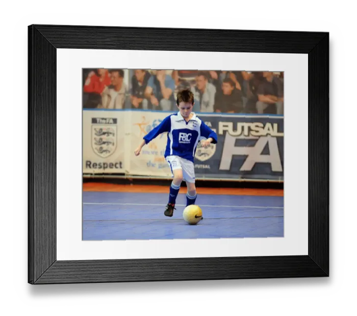 Framed Print : Bristol City vs Birmingham City: 09-10 Academy Futsal Tournament Showdown - First Team Clash Framed Print : Bristol City vs Birmingham City: 09-10 Academy Futsal Tournament Showdown - First Team Clash