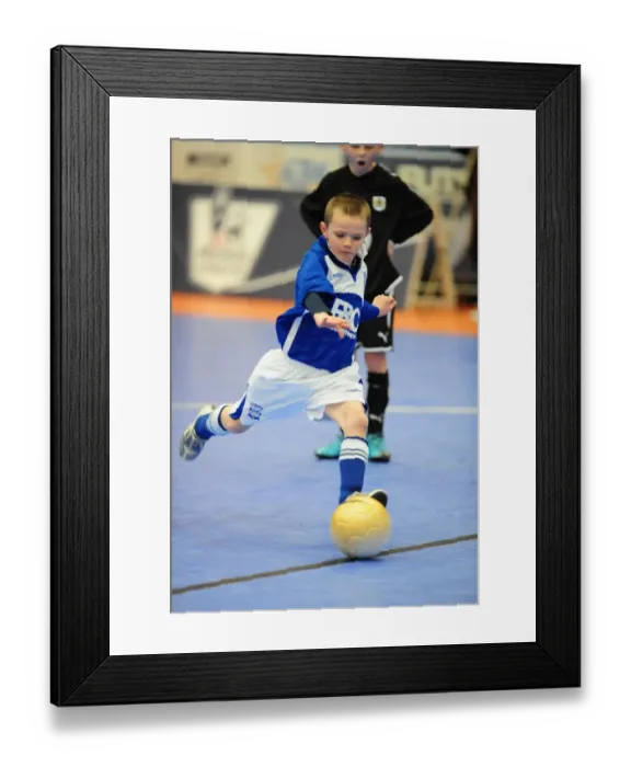 Framed Print : Clash of the Academies: 09-10 Futsal Tournament - Bristol City vs Birmingham City Framed Print : Clash of the Academies: 09-10 Futsal Tournament - Bristol City vs Birmingham City