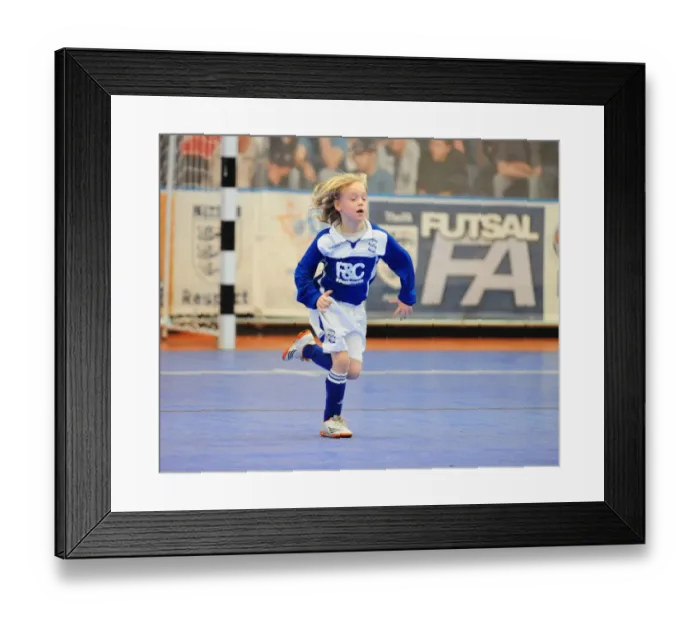 Framed Print : Clash of the Academies: Bristol City vs Birmingham City - 09-10 Futsal Tournament Framed Print : Clash of the Academies: Bristol City vs Birmingham City - 09-10 Futsal Tournament