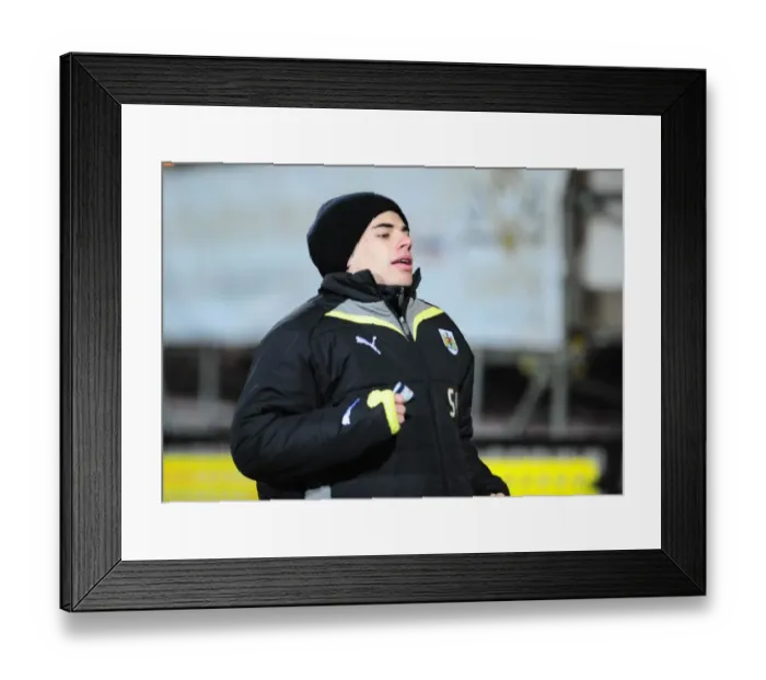 Framed Print : Watford vs. Bristol City: A Football Rivalry - Season 09-10