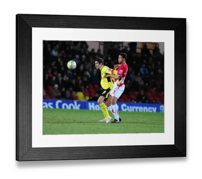Framed Print : Watford vs. Bristol City: A Football Rivalry - Season 09-10