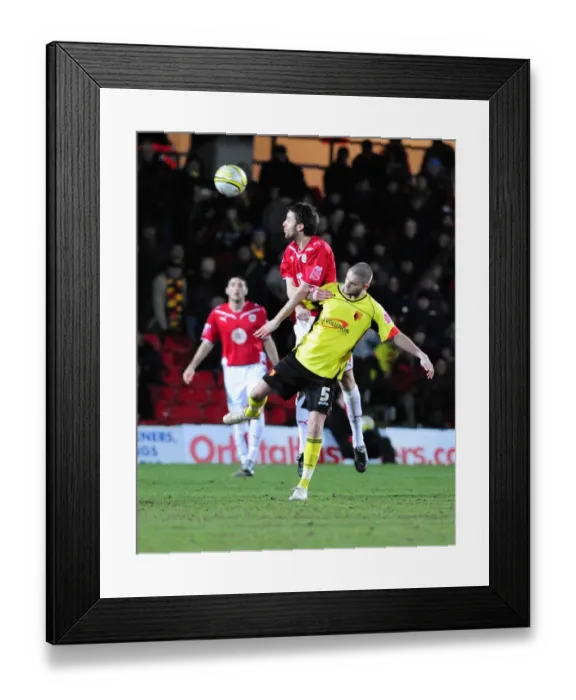 Framed Print : Watford vs. Bristol City: A Football Rivalry - Season 09-10 Framed Print : Watford vs. Bristol City: A Football Rivalry - Season 09-10