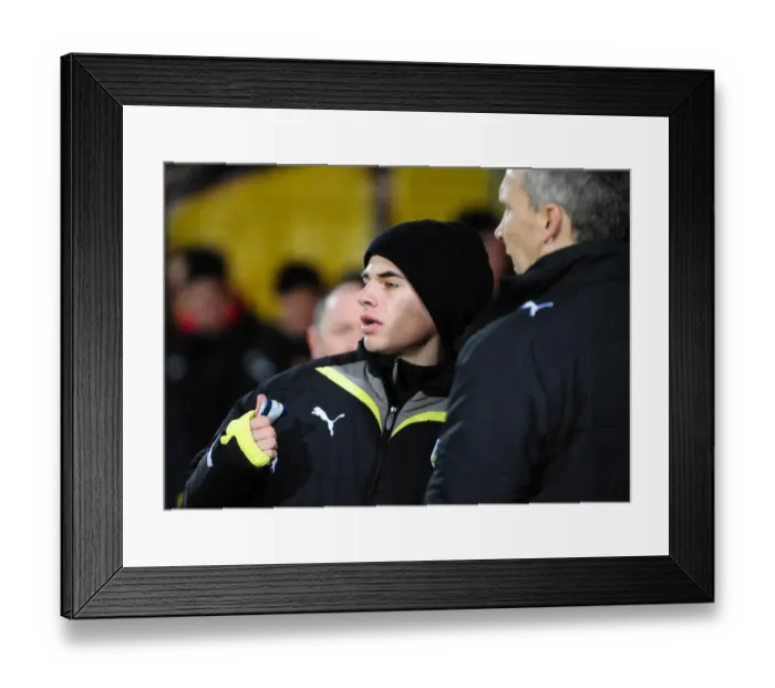 Framed Print : Watford vs. Bristol City: A Football Rivalry - Season 09-10 Framed Print : Watford vs. Bristol City: A Football Rivalry - Season 09-10
