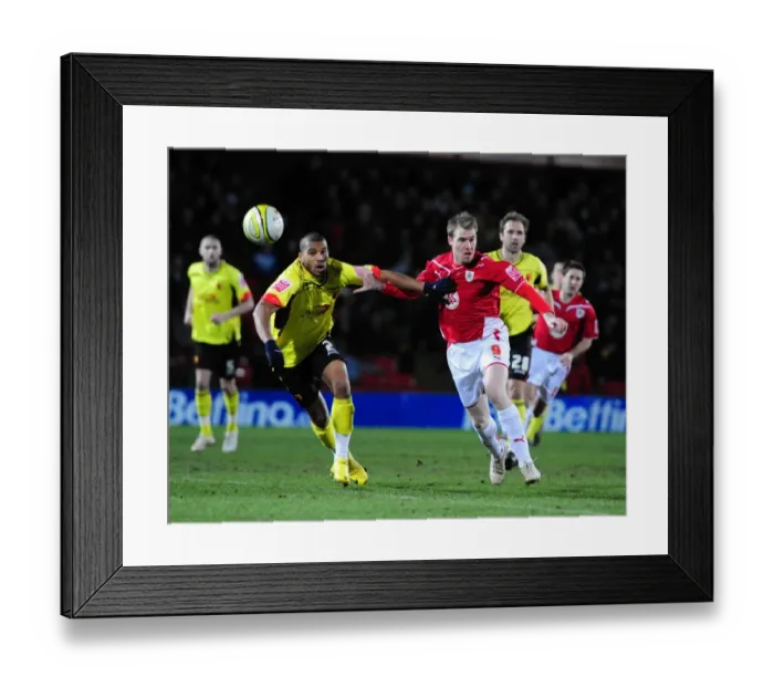 Framed Print : Watford vs. Bristol City: A Football Rivalry - Season 09-10