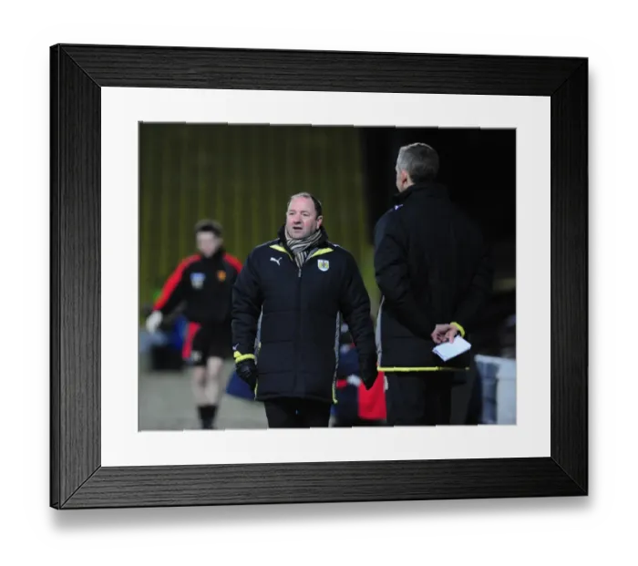 Framed Print : Watford vs. Bristol City: A Football Rivalry - Season 09-10