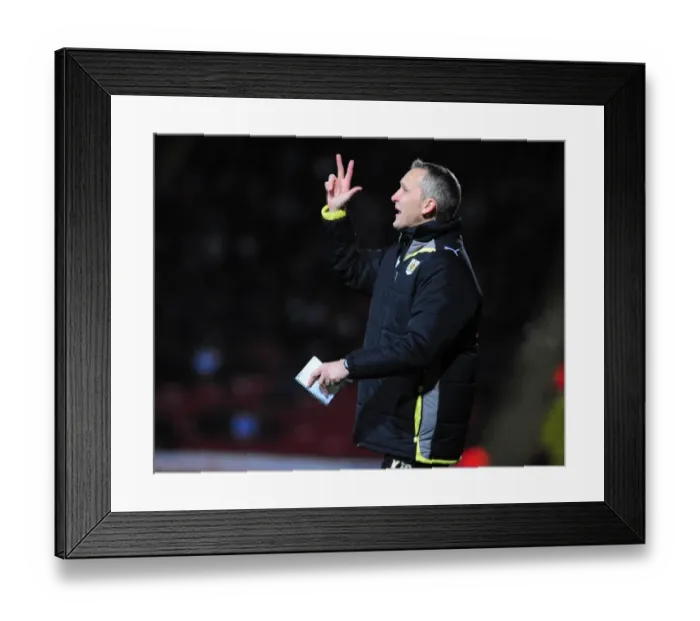 Framed Print : Watford vs. Bristol City: A Football Rivalry - Season 09-10