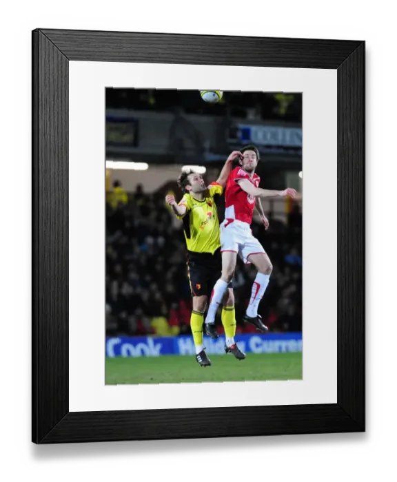 Framed Print : Watford vs. Bristol City: A Football Rivalry - Season 09-10