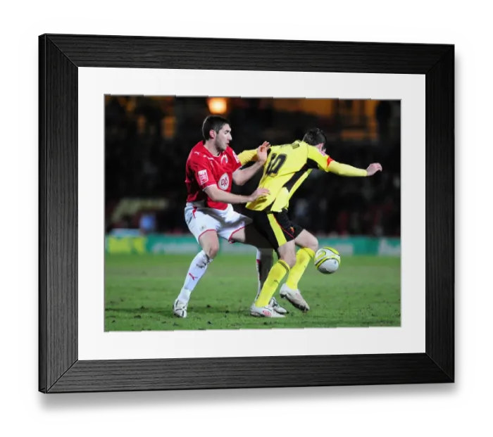 Framed Print : Watford vs. Bristol City: A Football Rivalry - Season 09-10 Framed Print : Watford vs. Bristol City: A Football Rivalry - Season 09-10