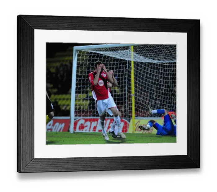 Framed Print : Bristol City First Team: Season 09-10: Watford V Bristol City Framed Print : Bristol City First Team: Season 09-10: Watford V Bristol City