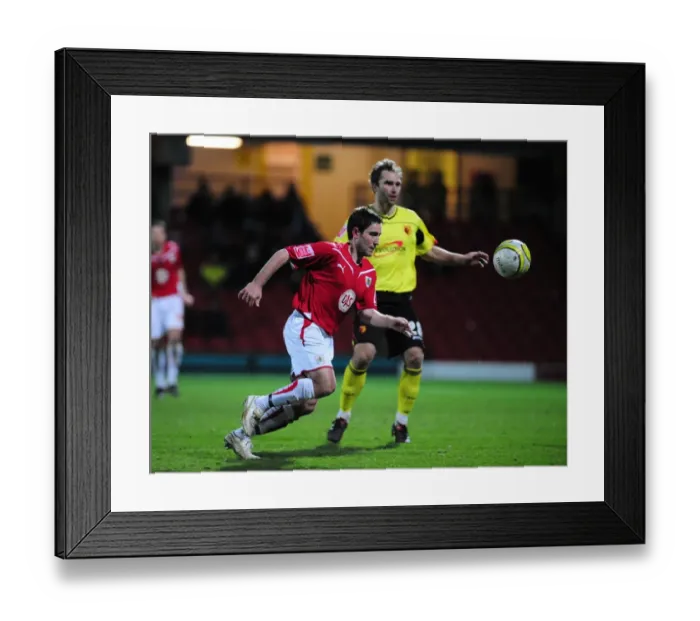 Framed Print : Watford vs. Bristol City: A Football Rivalry - Season 09-10 Framed Print : Watford vs. Bristol City: A Football Rivalry - Season 09-10