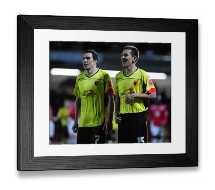 Framed Print : Watford vs. Bristol City: A Football Rivalry - Season 09-10 Framed Print : Watford vs. Bristol City: A Football Rivalry - Season 09-10