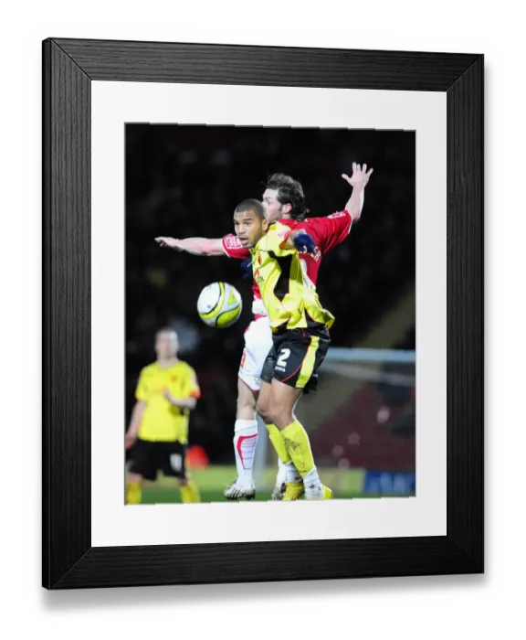 Framed Print : Watford vs. Bristol City: A Football Rivalry - Season 09-10 Framed Print : Watford vs. Bristol City: A Football Rivalry - Season 09-10