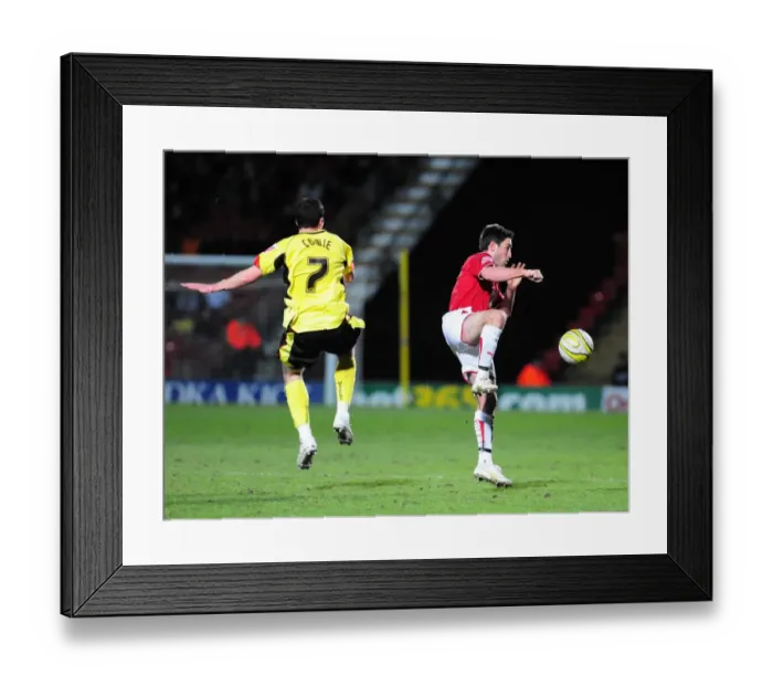 Framed Print : Watford vs. Bristol City: A Football Rivalry - Season 09-10 Framed Print : Watford vs. Bristol City: A Football Rivalry - Season 09-10