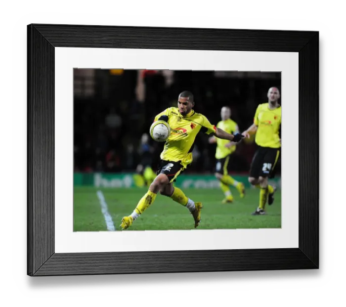 Framed Print : Watford vs. Bristol City: A Football Rivalry - Season 09-10