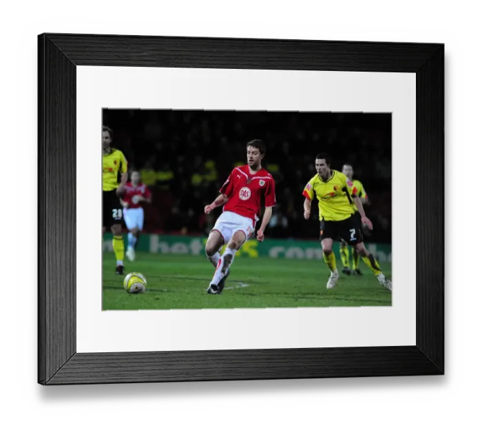 Framed Print : Watford vs. Bristol City: A Football Rivalry - Season 09-10 Framed Print : Watford vs. Bristol City: A Football Rivalry - Season 09-10