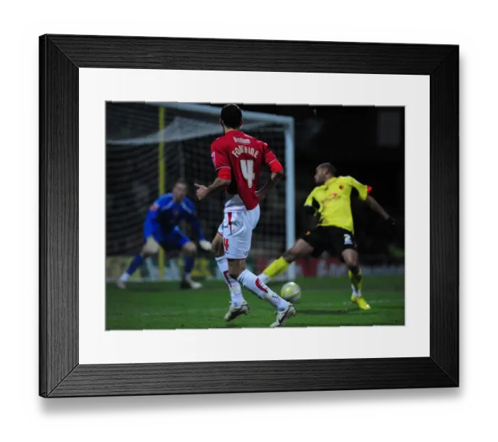 Framed Print : Watford vs. Bristol City: A Football Rivalry - Season 09-10